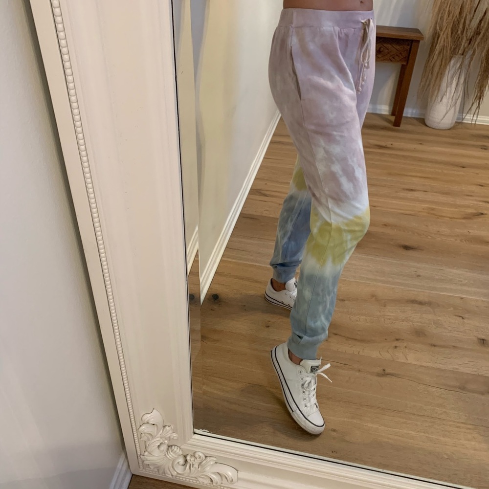 Gotta Have Tie Dye Sweatpants, Rose Blue